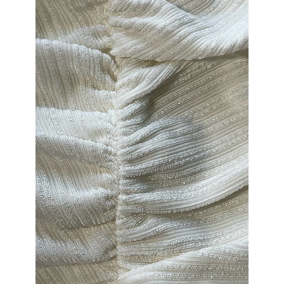 NAKED WARDROBE The Extra Mini Skirt Slinky Collection in White - Size XL- NWT - Picture 13 of 16